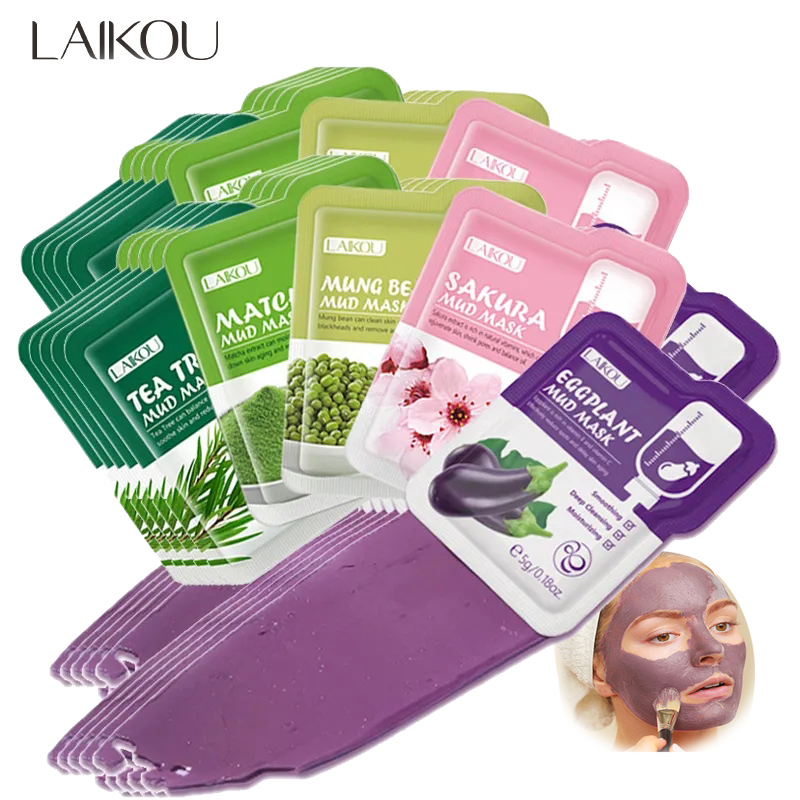 Dust Mask Construction - Masque à l'argile Sakura japonaise pour