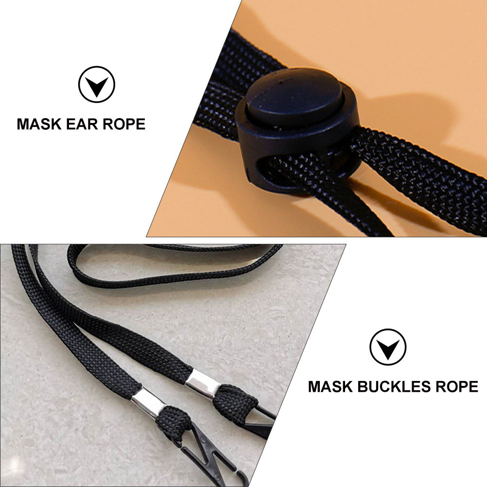 12 pièces de cordon anti-chute - Mask Lanyard Adjustable avis et prix